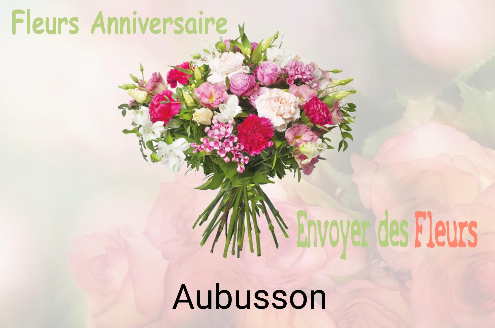 Bouquet de fleurs d’anniversaire livré à Aubusson
